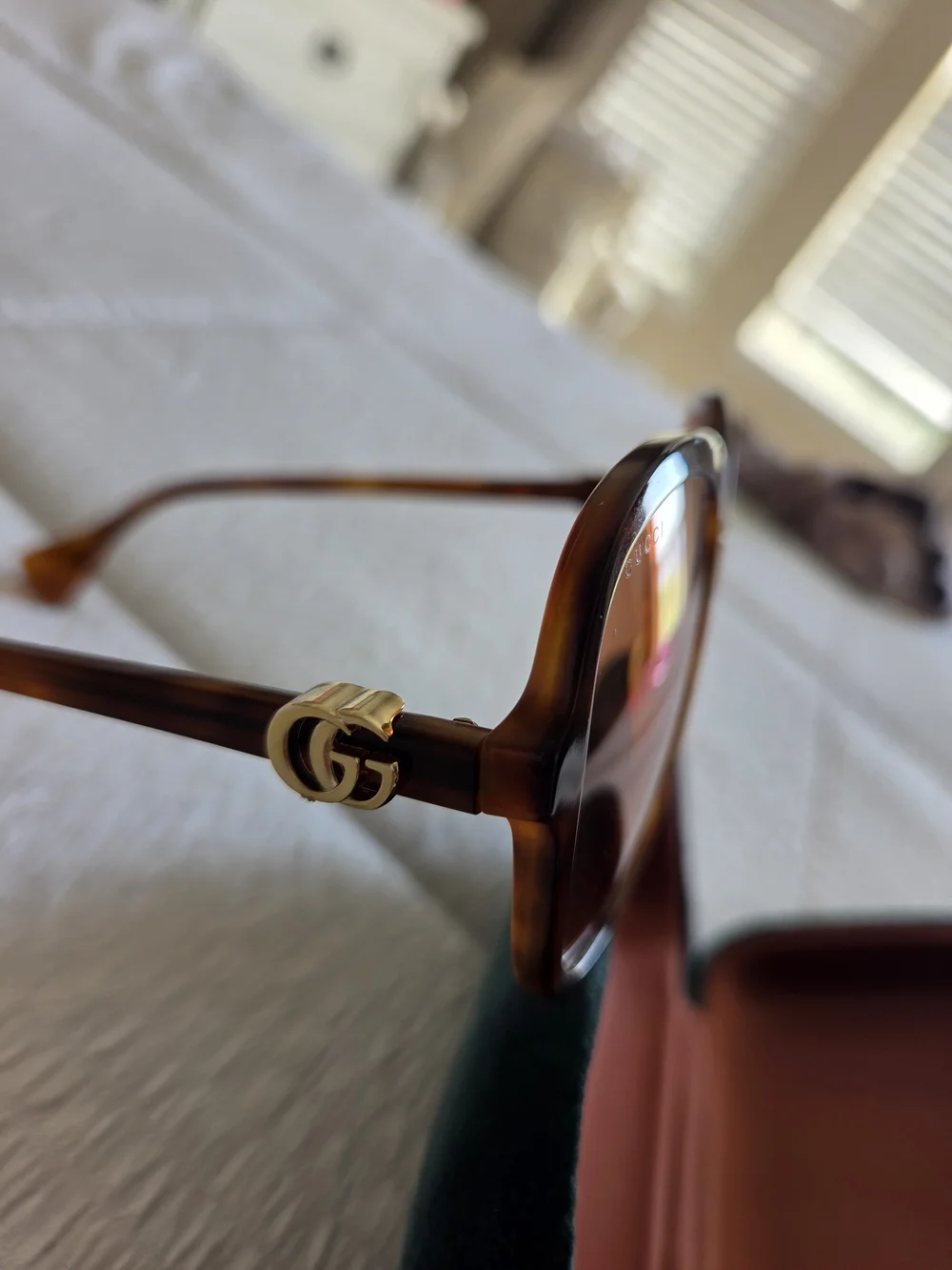 Gucci Women’s Oversized Brown Gradient Sunglasses